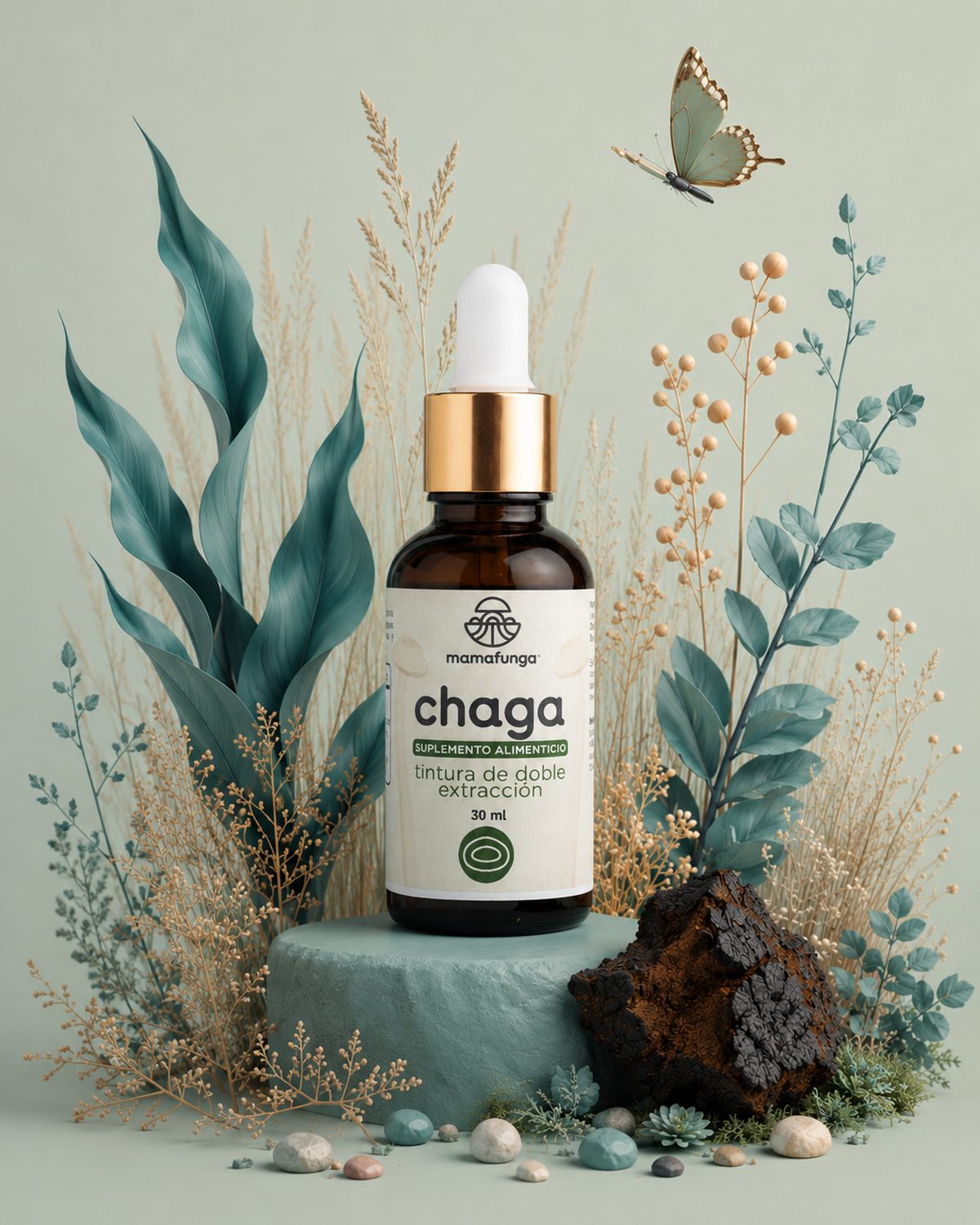 Chaga - Double Extraction Tincture
